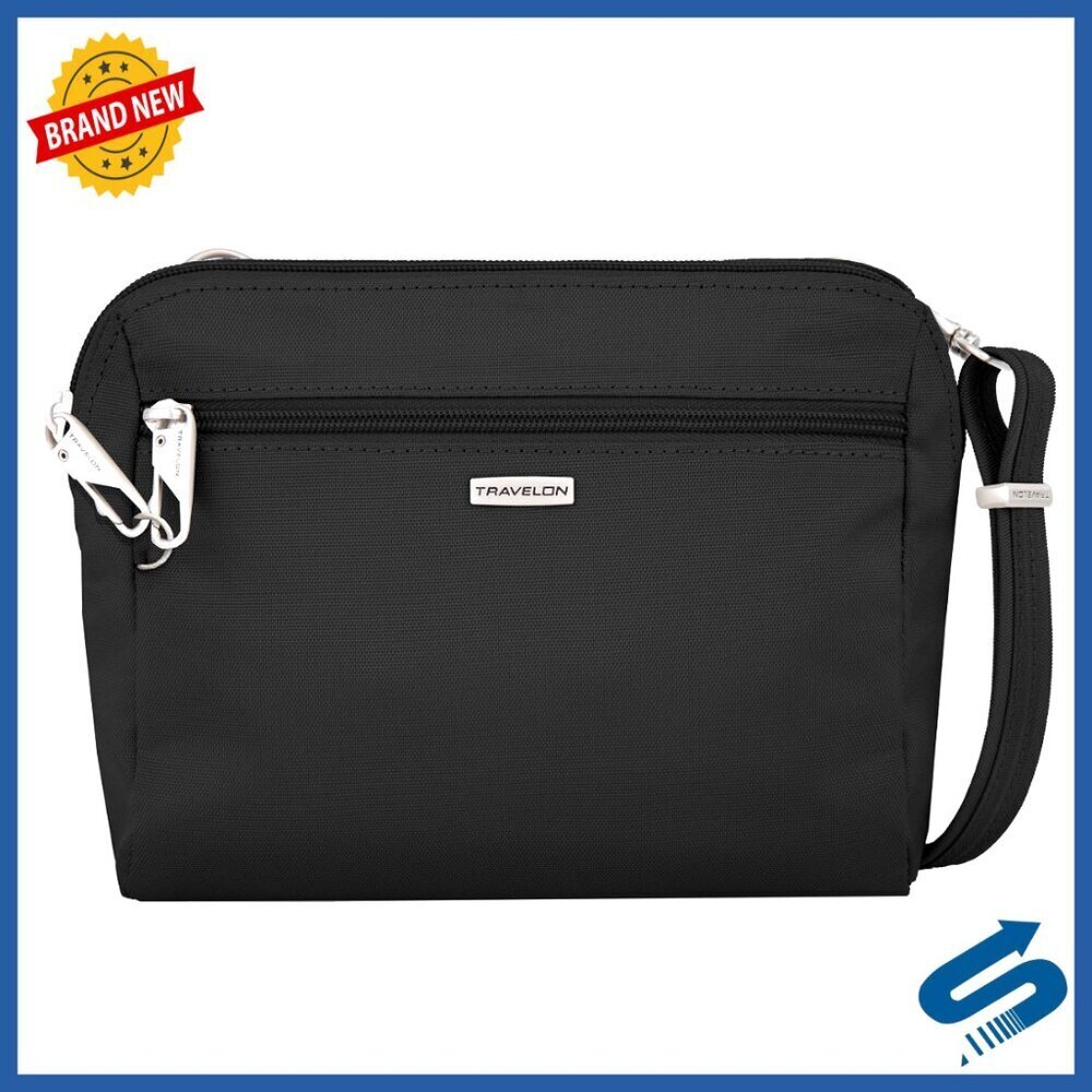 Anti-Theft Convertible Crossbody Waist Pack Secure Travel Minimal Classic